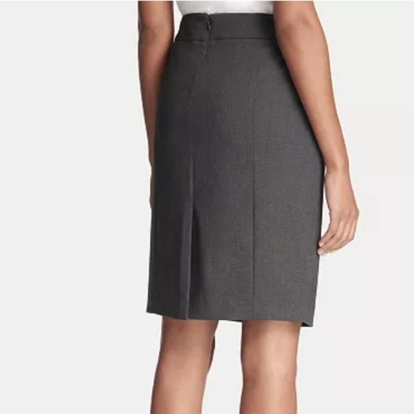 Calvin klein Tailored pencil skirt with defined waistband officewear plu… - Picture 2 of 15